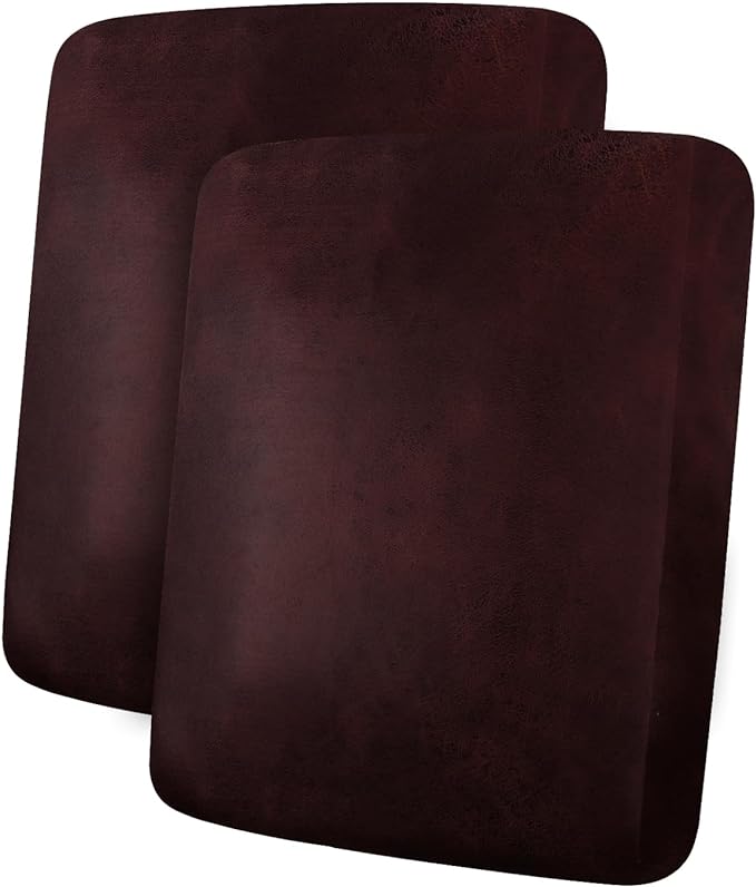 ANARACHON Leather Look Couch Cushion Covers Sofa Seat Slipcovers Sets Couches by ANARACHON