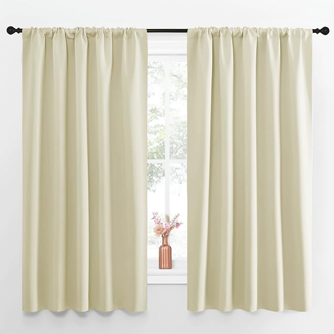 NICETOWN Blackout Curtains for Living Curtains, Room Darkening Curtains & by NICETOWN