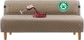 Turquoize 100% Waterproof Futon Cover Futon Slipcover Washable Armless Sofa Bed by Turquoize