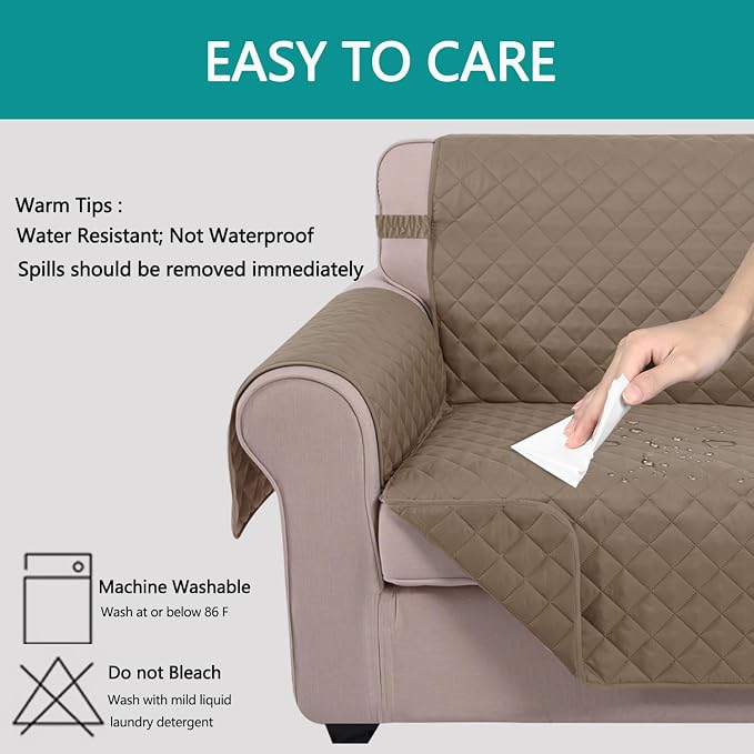 U-NICE HOME Loveseat Sofa Cover - Image 3