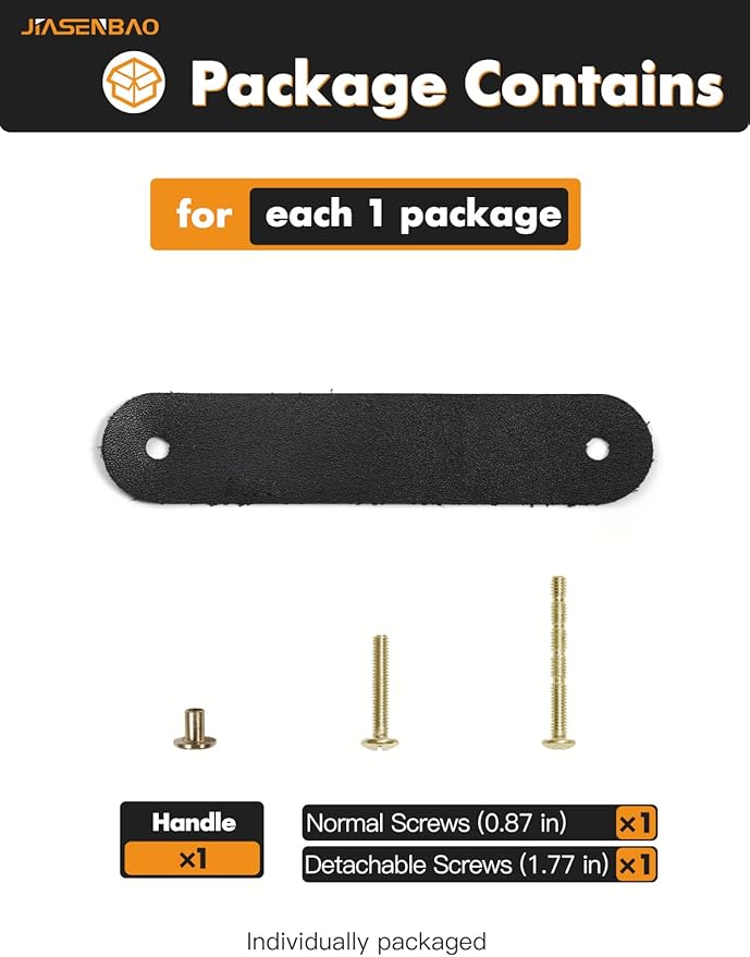 Black Leather Drawer Pulls 12 Pack New Leather Handles Cabinet knobs for Kitchen Cabinet Drawers Bathroom Dressers Furniture Handles