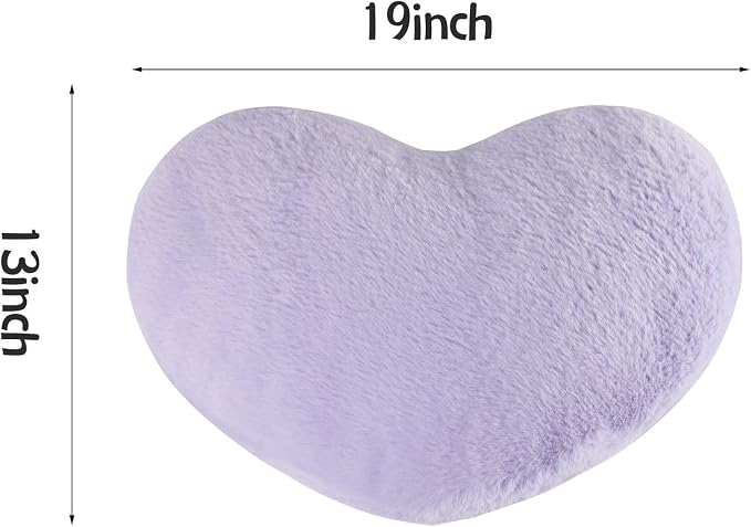 2PCS Throw Pillows Heart Pillow Home Decor Decorative Couch Pillows Bed Pillows - Image 6