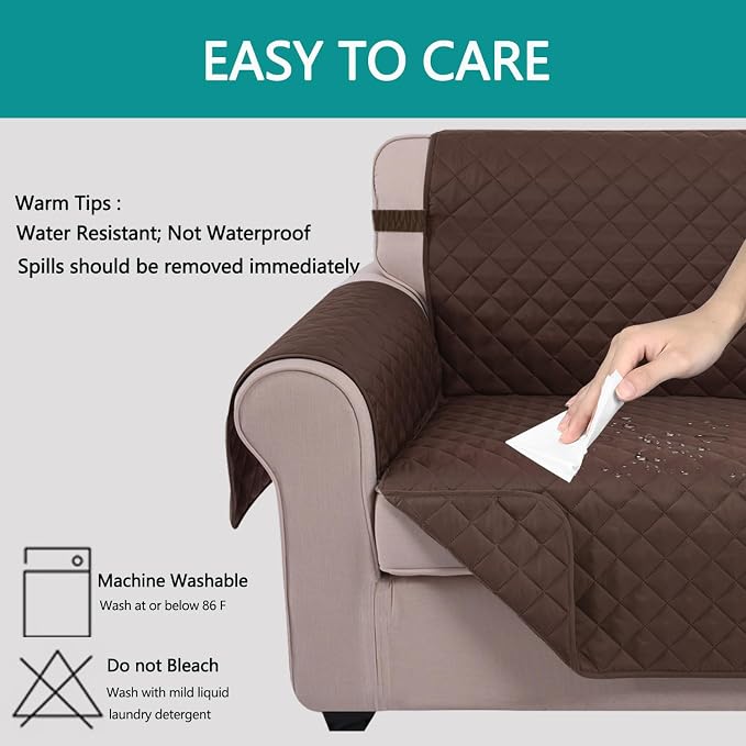 U-NICE HOME Loveseat Sofa Cover - Image 5