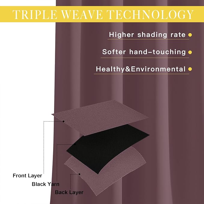 NICETOWN Wide Curtain 84 inch Length - Image 3