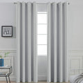 Yakamok Room Darkening Curtains 52x96 inch Length Light Grey-Living Room | 2 by Yakamok