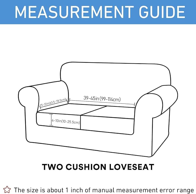 Waterproof Couch Cushion Covers, Stretch Sofa Seat Slipcovers | Stretch Fabric - Image 6