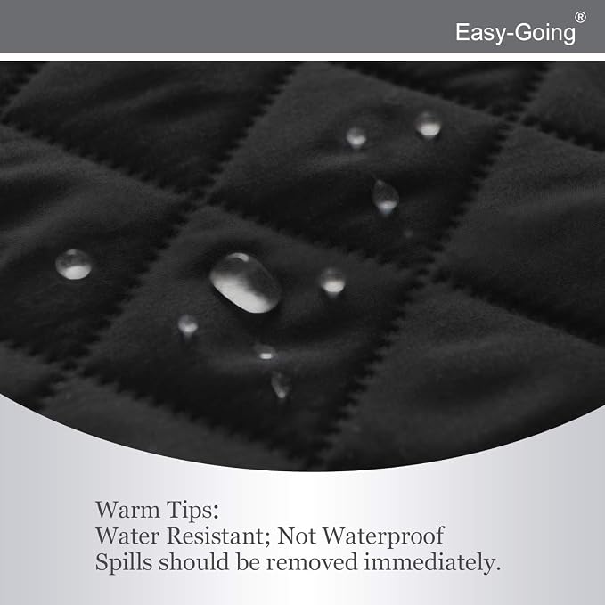 Easy-Going Reversible Couch Cover, Small Chair, Water Resistant Furniture Mat - Image 4