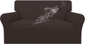 Easy-Going 100% Waterproof Loveseat Couch Cover Stretch Jacquard Sofa Cover | by Easy-Going