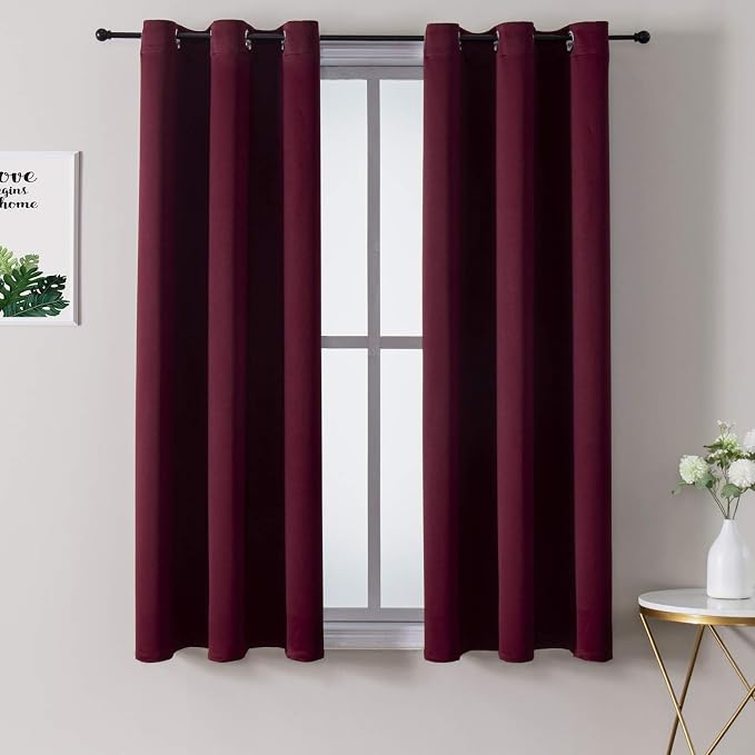 ChrisDowa Blackout Curtains for Bedroom and Living Room 2 Panels Set | Thermal by ChrisDowa