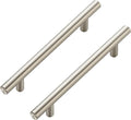 JOY DECOR 45 Pack Cabinet Handles, Brushed Nickel Cabinet Pulls, 5 in Hole Center Kitchen Cabinet Handles, Stainless Steel T Bar Handles for Dresser Drawers