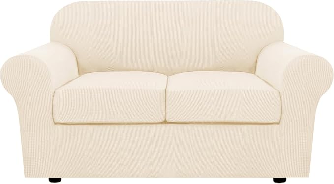 H.VERSAILTEX 3 Piece Stretch Sofa Covers by HVERSAILTEX