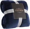 TASTHROW Large Flannel Fleece Throw Blanket, 50×70 Inch | Cozy Lightweight by TASTHROW