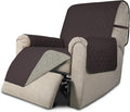 Easy-Going Reversible Couch Cover, Recliner 19 in, Chocolate/Beige | Machine by Easy-Going