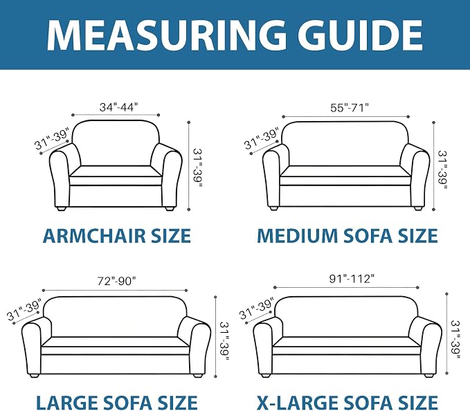 ZNSAYOTX 1 Piece Stretch Chair Cover - Image 6