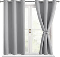 Blackout Curtains for Bedroom, 38 x 54 Inch, 2 Panels | Thermal Insulated & by Hiasan
