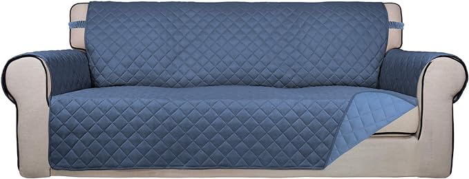 PureFit Reversible Quilted Sofa Cover Dog Couch Covers by PureFit