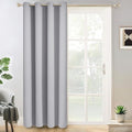 Yakamok Light Grey Room Darkening Curtains 96 inch Sliding Door Drapes | 1 by Yakamok
