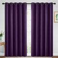 Yakamok Room Darkening Curtains 70x84 inch Length Purple-Living Room | 2 panels by Yakamok