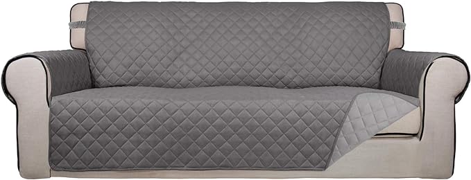 PureFit Reversible Quilted Sofa Cover Dog Couch Covers by PureFit