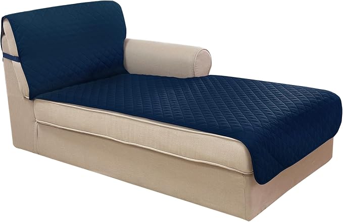 U-NICE HOME Sectional Couch Cover Chaise Lounge Cover, Pet Friendly, Elastic by U-NICEHOME