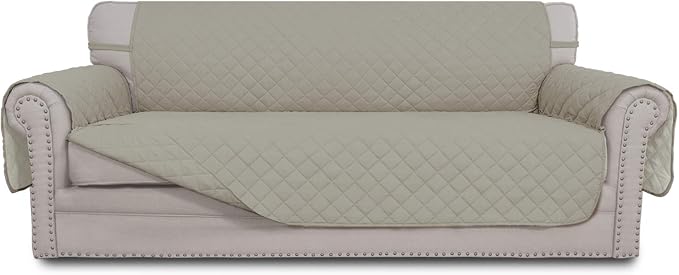 Easy-Going Reversible Couch Cover, 3 Cushion Sofa, Water Resistant Furniture Mat by Easy-Going