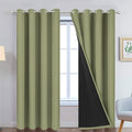 Yakamok Sage Blackout Curtains 90 Inches Long by Yakamok