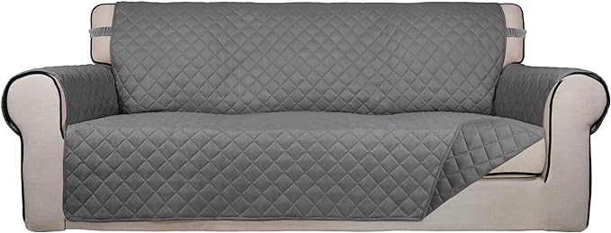 PureFit Reversible Quilted Sofa Cover Dog Couch Covers by PureFit