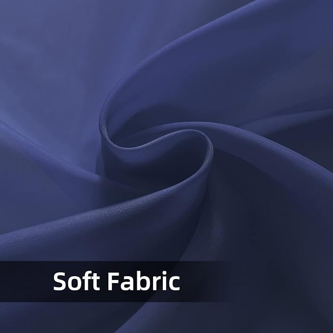 SpaceDresser Sheer Voile Window Treatment Rod Pocket Curtain Panels - Image 6
