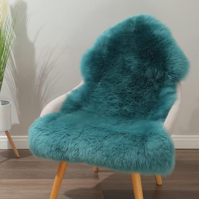 LLB Genuine Sheepskin Area Rug Wool Rug Fur Carpet Fluffy Shaggy Fur Rug by LLB