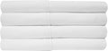 Twin XL Size Bed Sheets - 4 Piece 1500 Supreme Collection Fine Brushed Microfiber Deep Pocket Twin X-Large Sheet Set Bedding - 1 EXTRA PILLOW CASES, GREAT VALUE, Twin XL, White