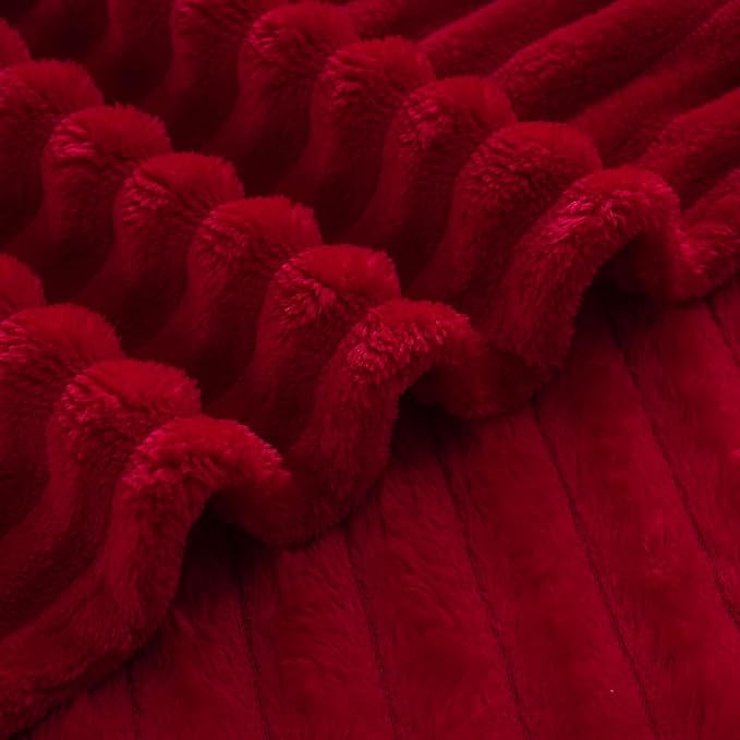 Red Fleece Throw Blanket 50”×60” - Image 6