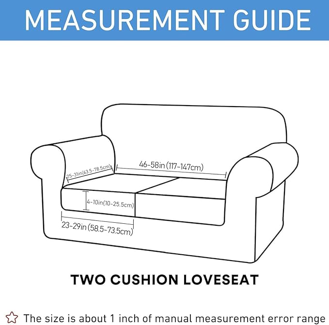 Waterproof Couch Cushion Covers, Stretch Sofa Seat Slipcovers | Stretch Fabric - Image 6