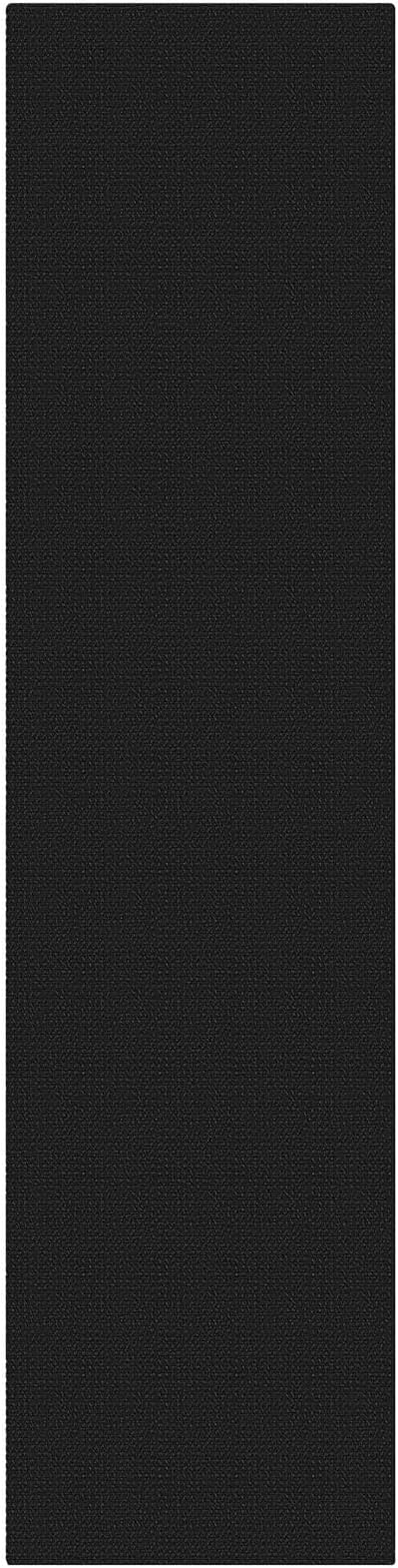 KOZYFLY Black Runners for Hallway 2x8, Washable Runner Rug, Woven Non Slip - Image 9