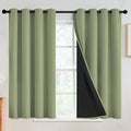 SimpleHome Sage 100% Blackout Curtains Room Darkening Living Room 45 Inch | by SimpleHome