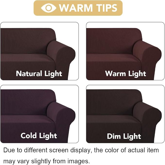 H.VERSAILTEX Stretch Couch Covers - Image 3
