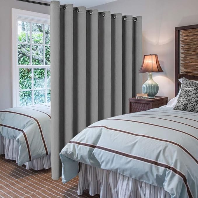 H.VERSAILTEX Blackout Patio Curtains 100 x 90 Inches - Image 2