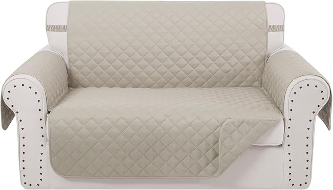 Reversible Loveseat Couch Sofa Covers, Friendly Furniture Protector by LuxshareHome