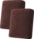 H.VERSAILTEX Velvet Stretch Couch Cushion Cover Plush Cushion Slipcover by HVERSAILTEX