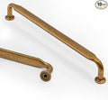 Asidrama 10 Pack 7.5 Inch(192mm) Antique Brass Kitchen Cabinet Handles, Cabinet Pulls Vintage Retro Kitchen Cabinet Hardware for Cupboard Drawer Pulls