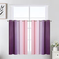 Pink and Purple Ombre Blackout Curtains by ESTELARTEXTILER
