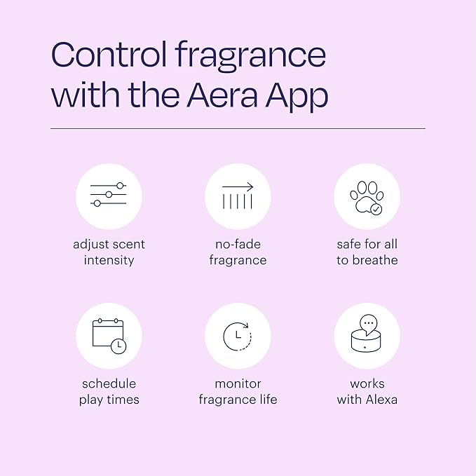 Aera True Loves Amber Skies - Deodorizing Home Fragrance Scent Refill for Pet Odor - Notes of Amber, Iris & Red Honeysuckle - 12.5mL - For Use With Aera Diffuser (Sold Separately)