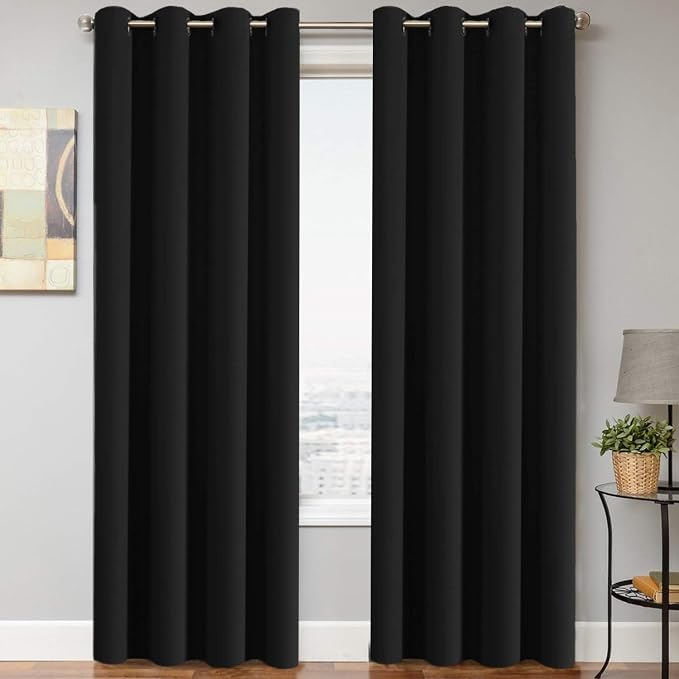H.VERSAILTEX Blackout Curtains for Bedroom Thermal Insulated Living Room by HVERSAILTEX