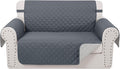 Reversible 45" Small Loveseat Sofa Covers, Dark Blue | Loveseat Covers by LuxshareHome