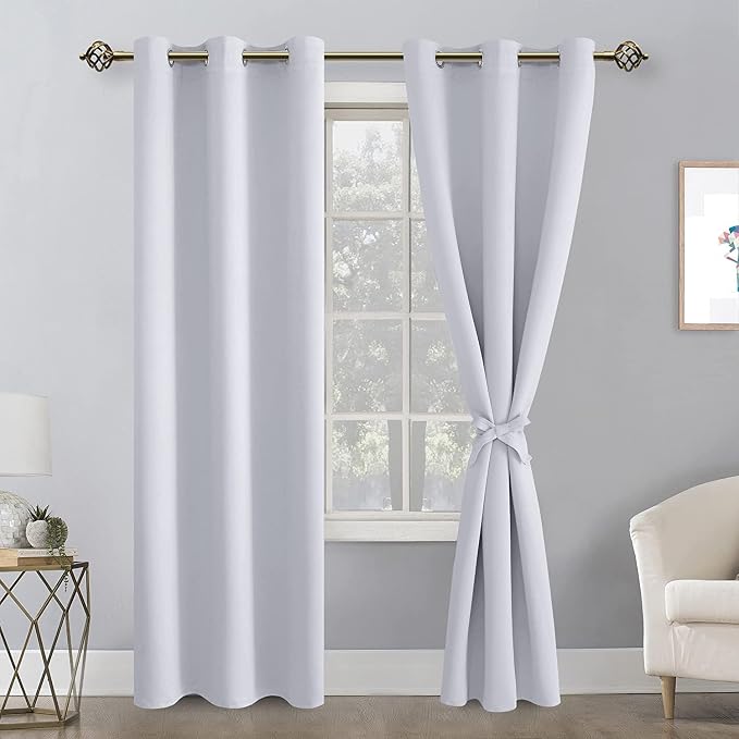 Blackout Curtains for Bedroom, 2 Panels, Window Curtains for Living Room - Image 8