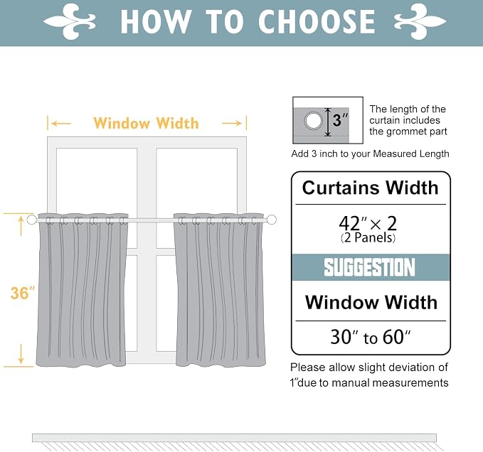 ChrisDowa Small Blackout Curtains - Image 5