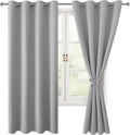 Blackout Curtains for Bedroom, 52 x 63 Inches Length, Window Curtains for by Hiasan