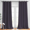 NICETOWN Greyish Purple Blackout Draperies Curtains by NICETOWN