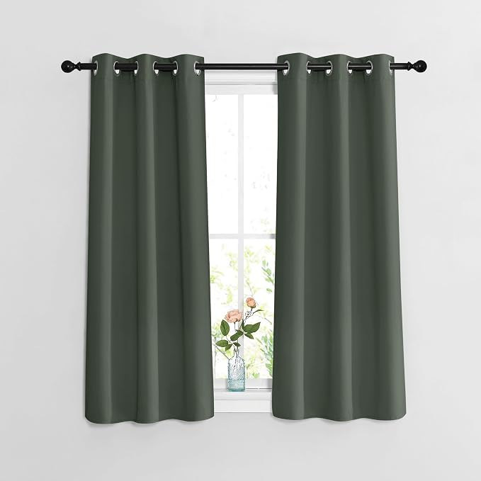NICETOWN Blackout Curtains 48 inch Long by NICETOWN