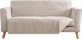 Beige Loveseat Covers for 2 Cushion Couch, Water-Repellent Covers for Sofa Couch by Pamhaven