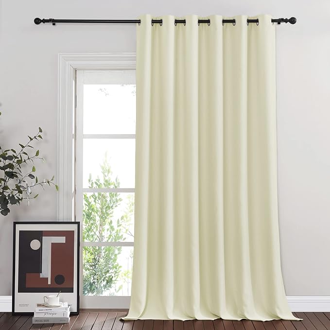 NICETOWN Sliding Door Curtain 108 inches Long by NICETOWN